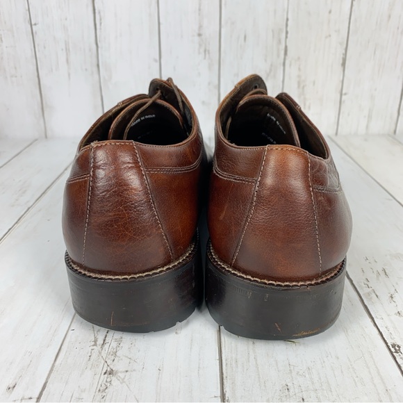 Cole Haan City Dress Shoes Derby Split Toe Brown Vintage C01626 Men’s Size 13 - Picture 6 of 11